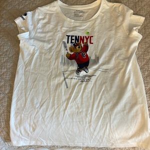 White US open tee shirt- Ralph Lauren